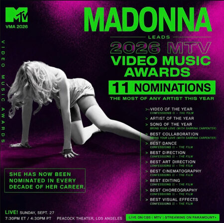 Madonna MTV Video Music Awards 2026, Pinkshop.si