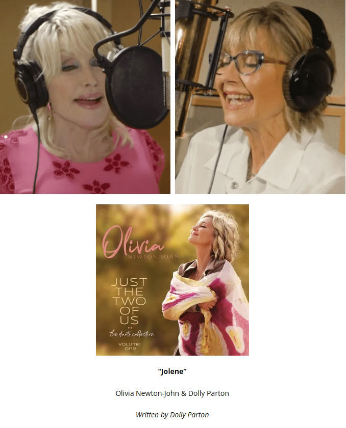 Olivia Newton John in Dolly Parton, Jolene