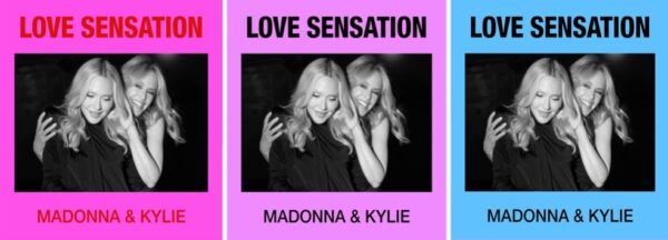 Madonna in Kylie Minogue, Love Sensation, Pinkshop.si