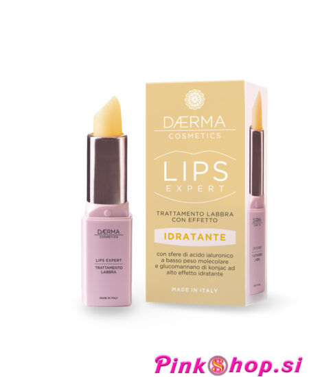 Vlažilni balzam za ustnice, Lips Expert, Daerma, 4 ml