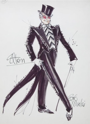 Elton John, Bob Mackie