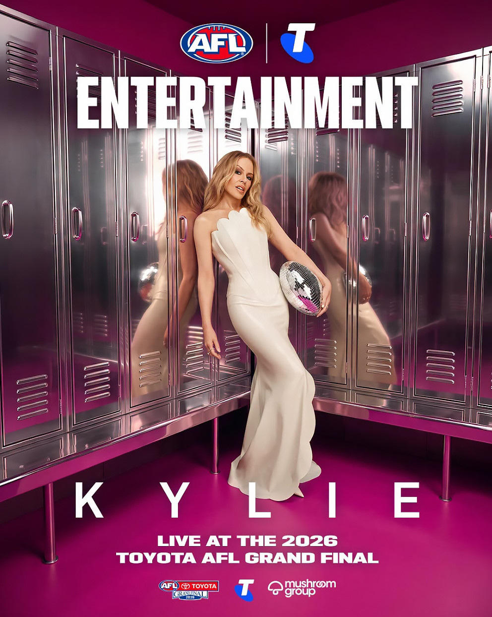 Kylie Minogue na AFL Grand Final 2026, Kylie Minogue Wines