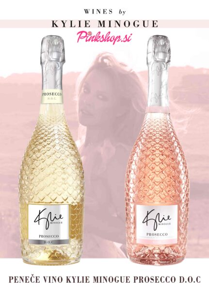 Peneče vino Kylie Minogue Prosecco DOC, Pinkshop.si uvoznik in distributer