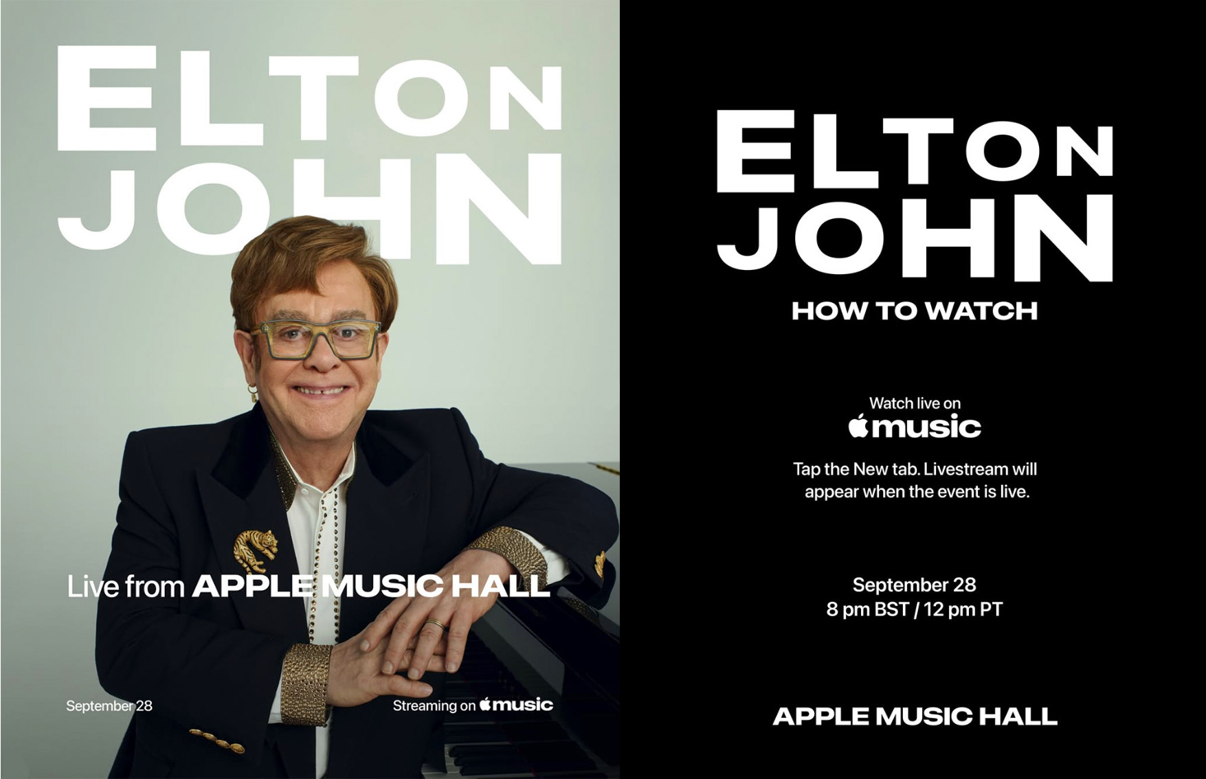 Sir Elton John Apple Music Hall