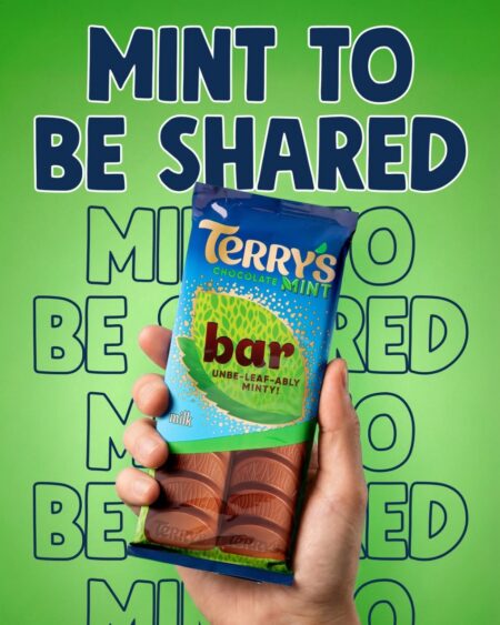 Terry's Chocolate Mint Milk Bar čokolada z okusom mete 90 g
