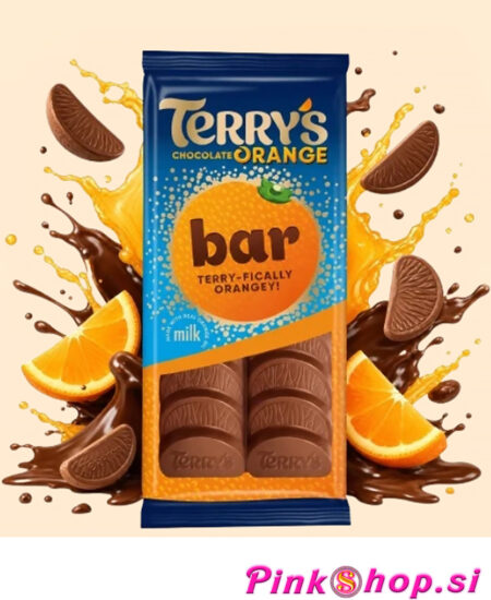 Terry's Chocolate Orange Milk Bar čokolada 90 g, Pinkshop.si