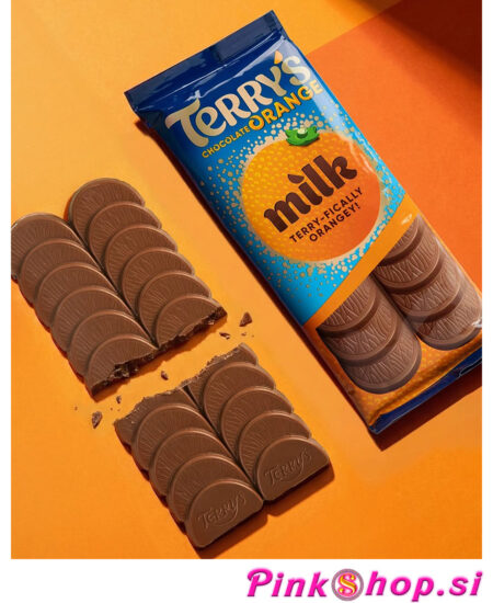 Terry's Chocolate Orange Milk Bar | čokolada z okusom pomaranče 90g