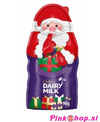 Cadbury Cadbury Hollow Santa, čokoladni božiček, 90 g