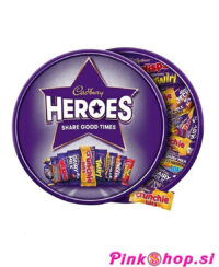 Cadbury Heroes Chocolate Tub, 475 g, mini čokoladice v posodi
