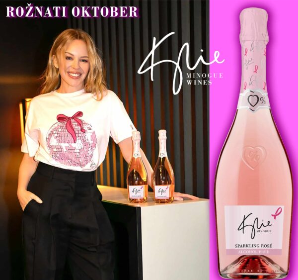 Kylie Minogue Wines, Rožnati oktober, Pink Ribbon 2026, Pinkshop.si