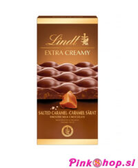 Lindt Extra Creamy mlečna čokolada s karamelo in soljo 80g