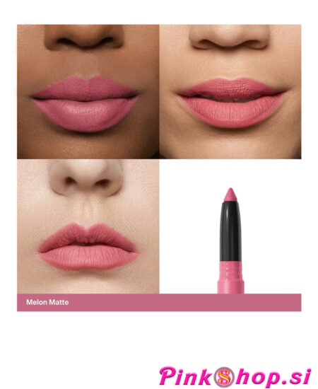 Le Monster Lip Crayon Melon Matte Haus Labs