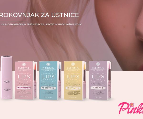 Balzam za ustnice in nega ustnic, Daerma Cosmetics, Pinkshop.si