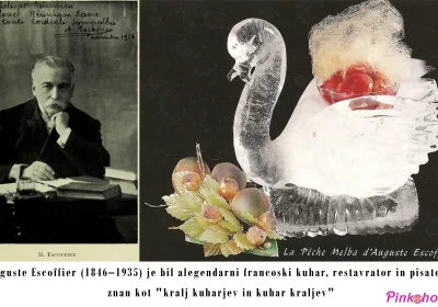 Breskvina Melba, Auguste Escoffier (1846–1935) legendarni francoski kuhar