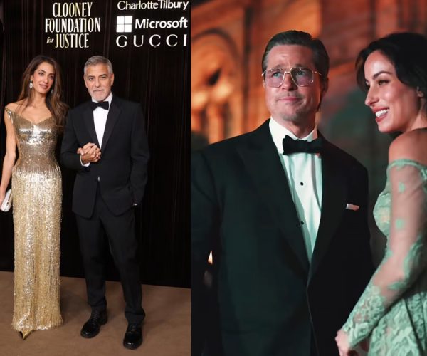 George Clooney, Amal Clooney, Brad Pitt, Ines de Ramon