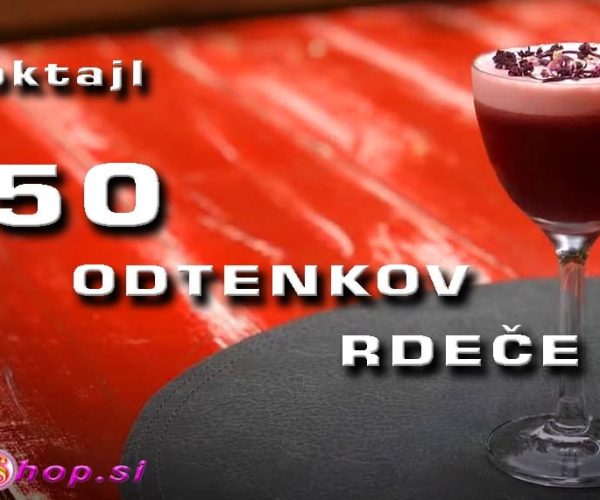 Koktajl 50 odtenkov rdeče, Pinkshop