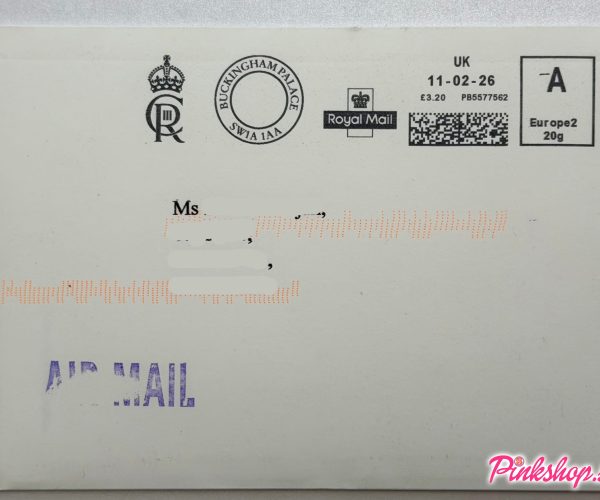 Kralj Karel III, Royal Mail, Buckinghamska palača, London, Združeno kraljestvo, Pinkshop.si