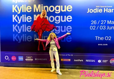 Kylie Minogue The Tension Tour, The O2, London, Pinkshop.si