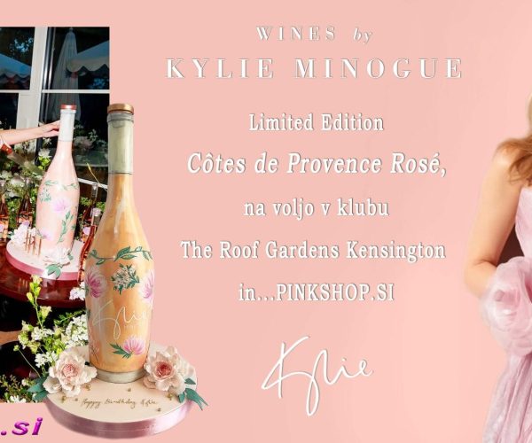 Kylie Minogue Wines Limited Edition Rose, Pinkshop.si