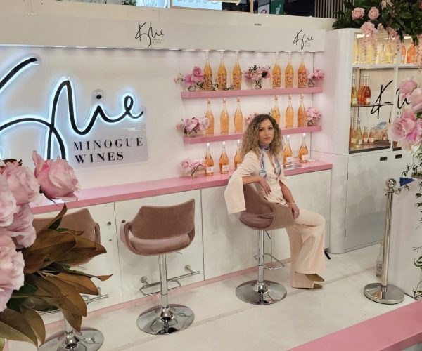 Kylie Minogue Wines, Wine Paris 2026, arhiv Pinkshop.si