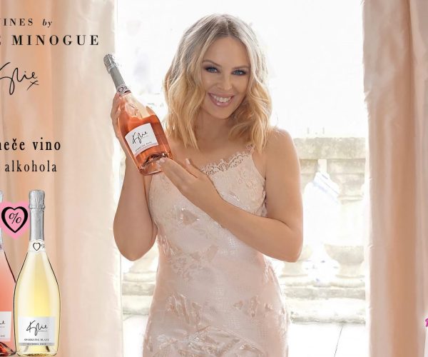 Kylie Minogue peneče vino, 0% alkohola, spletna trgovina Pinkshop.si