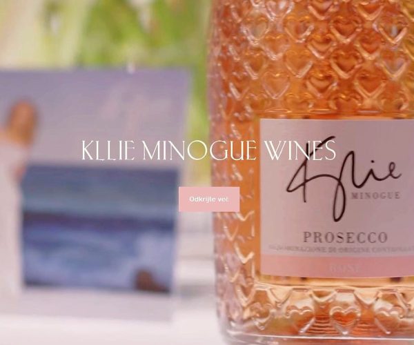 Kylie Minogue vino Pinkshop.si