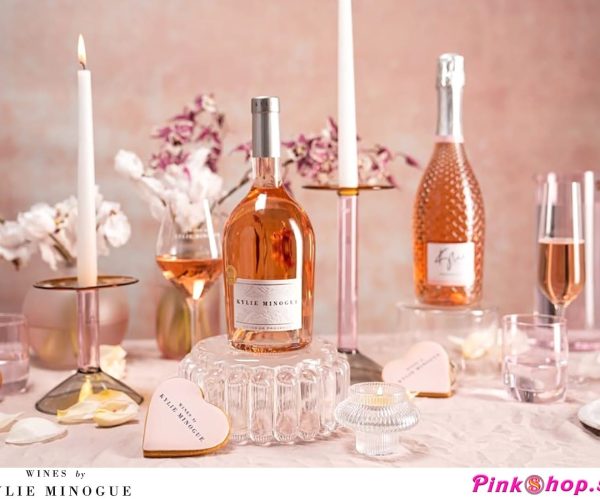 Kylie Minogue rose vino, Pinkshop.si