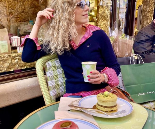 Ladurée slaščičarna v Londonu, arhiv Pinkshop.si