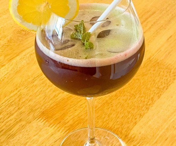 Limonada z matcho in borovnicami Pinkshop.si