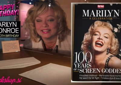 Marilyn Monroe, Happy Birthday, 100 let rojstva, arhiv Pinkshop.si