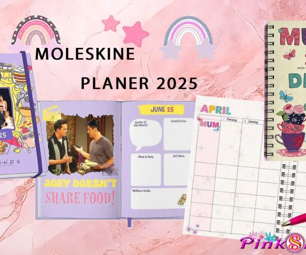 Moleskine planer 2025, Pinkshop – kopija