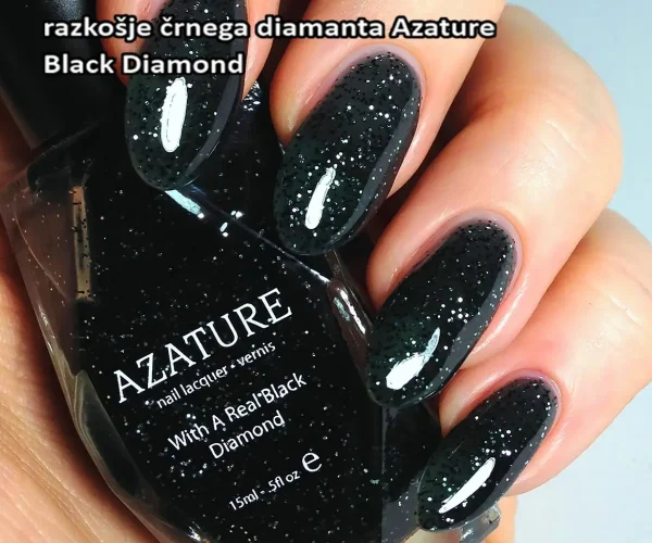 Najdražji lak za nohte na svetu Azature Black Diamond