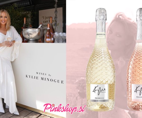 Peneče vino Prosecco Kylie Minogue DOC in Rose, uvoznik in distributer Pinkshop.si