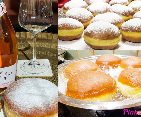 Pustni krofi, Kylie Minogue Wines, Pinkshop.si