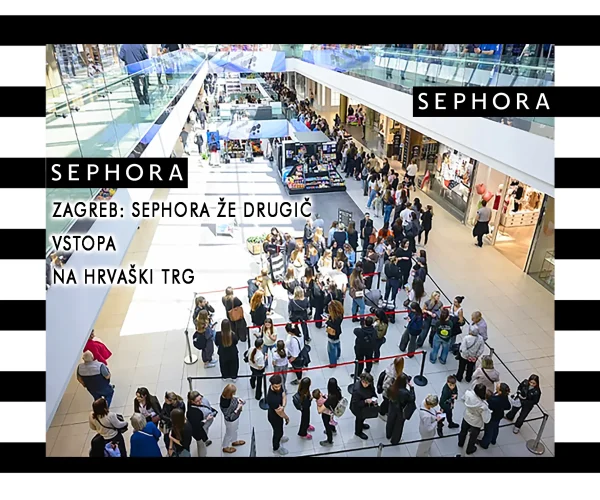 Sephora Zagreb odprtje trgovine, Pinkshop.si. Slovenija