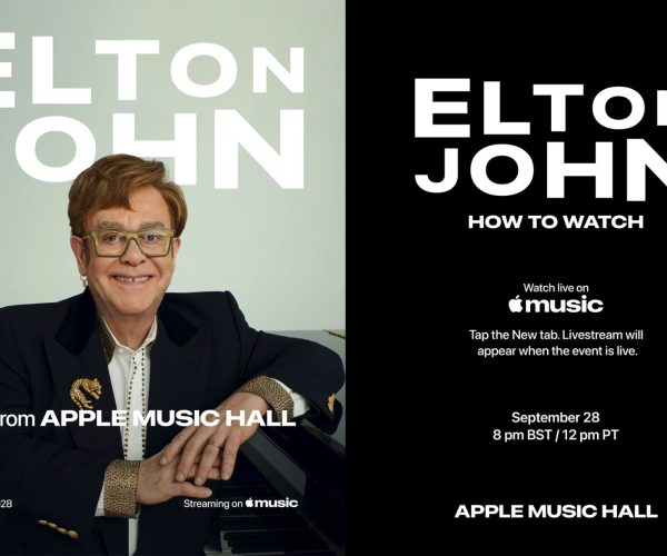 Sir Elton John Apple Music Hall