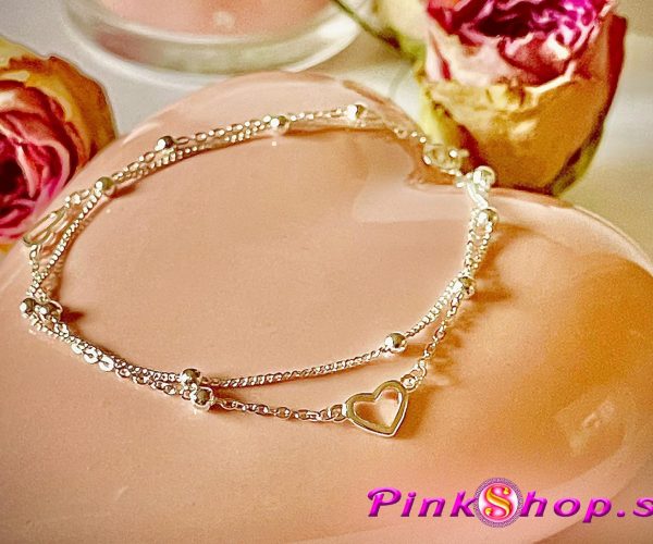 Srebrne zapestnice, spletna trgovina Pinkshop.si