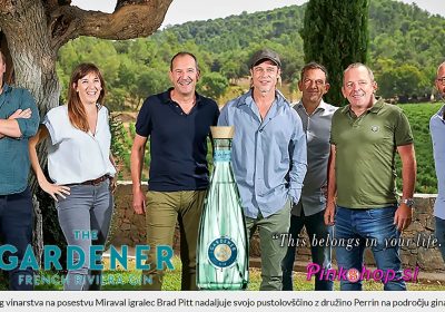 The Gardener Gin, Brad Pitt, prodaja Pinkshop.si
