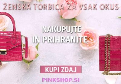 Torbice spletna trgovina Pinkshop