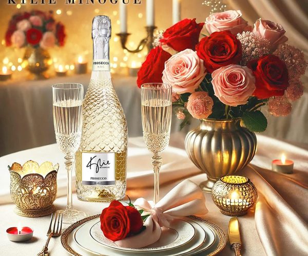 Kylie Minogue vino za Valentinovo, Pinkshop.si pijače slavnih - Celebrity