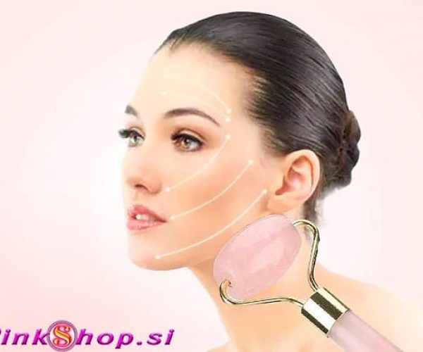 Valjček za masažo obraza, Pinkshop