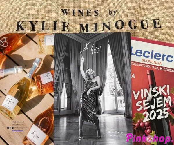 Vinski sejem 2025 Kylie Minogue Wines, vinoteka PINKSHOP.SI